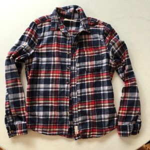 Red, Yellow, White & Blue Hollister Flannel